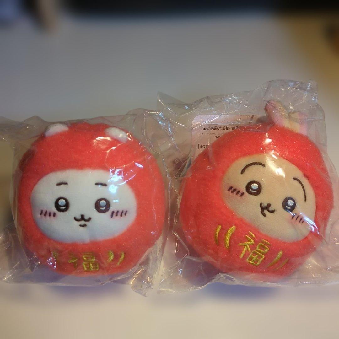 ちいかわ だるまになっちゃった！ころりん起き上がりこぼしぬいぐるみ だるま