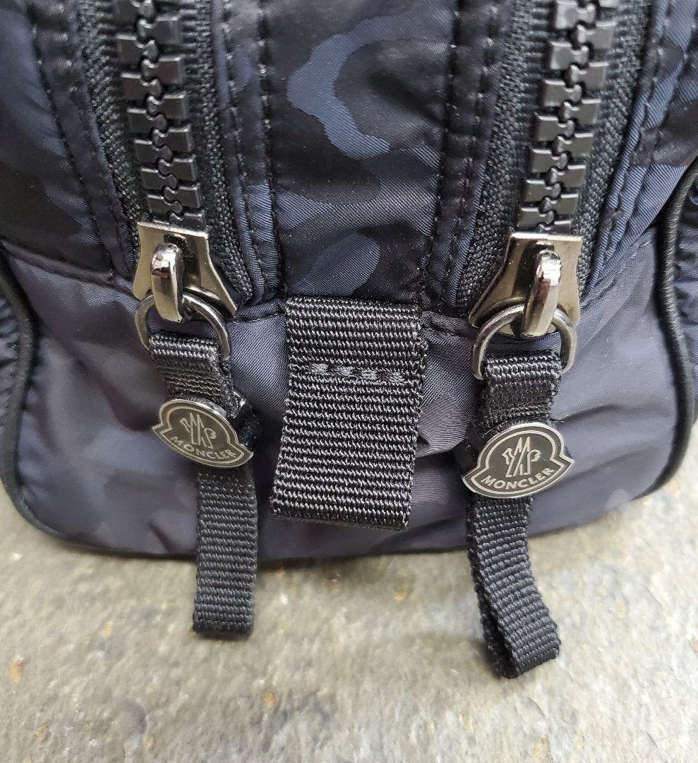 MONCLER モンクレール ナイロン トラベルポーチ ブラック