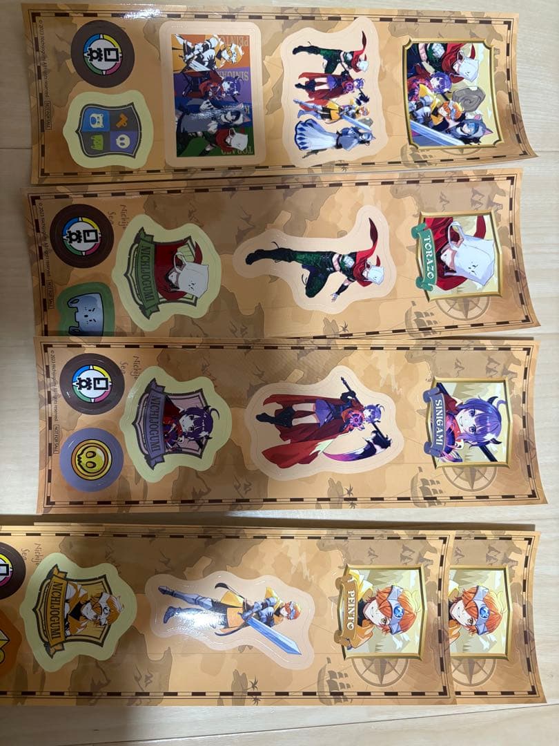 日常組、実況者　グッズバラ売り5000円~◯