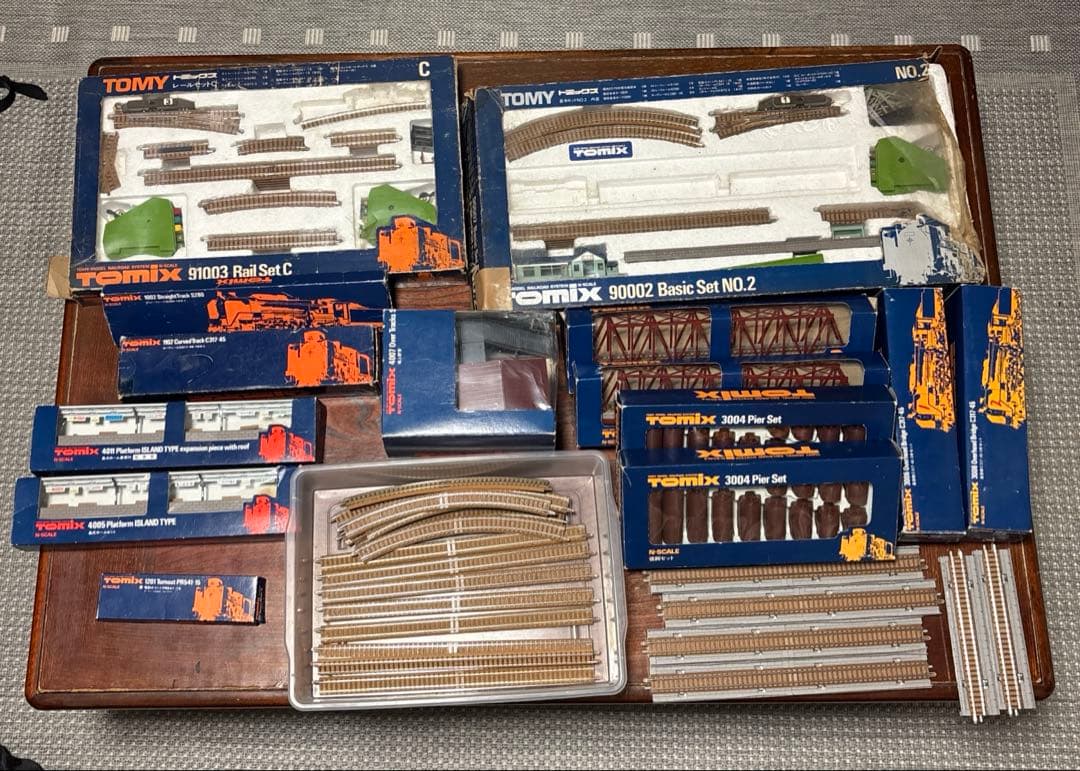 Nゲージトミックス大量レール&高架橋セット (レイアウト利用にいかがでしょうか