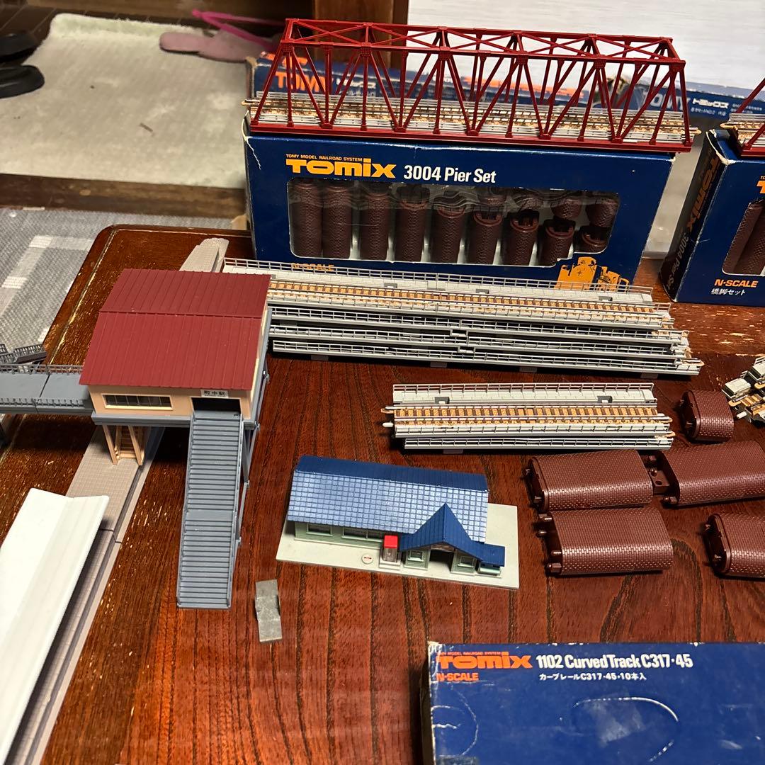 Nゲージトミックス大量レール&高架橋セット (レイアウト利用にいかがでしょうか