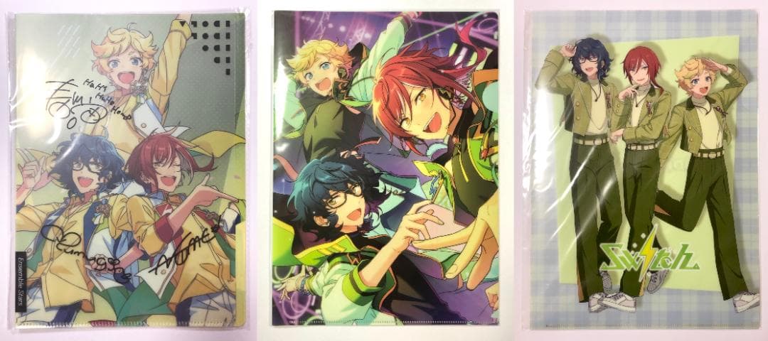 あんスタ Switch クリアファイル 逆先夏目 青葉つむぎ 春川宙