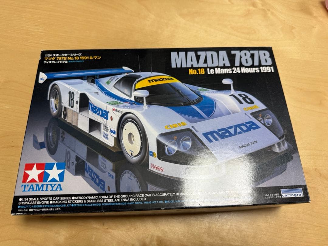 タミヤ 1/24 マツダ 787B 1991 プラモデル 24326