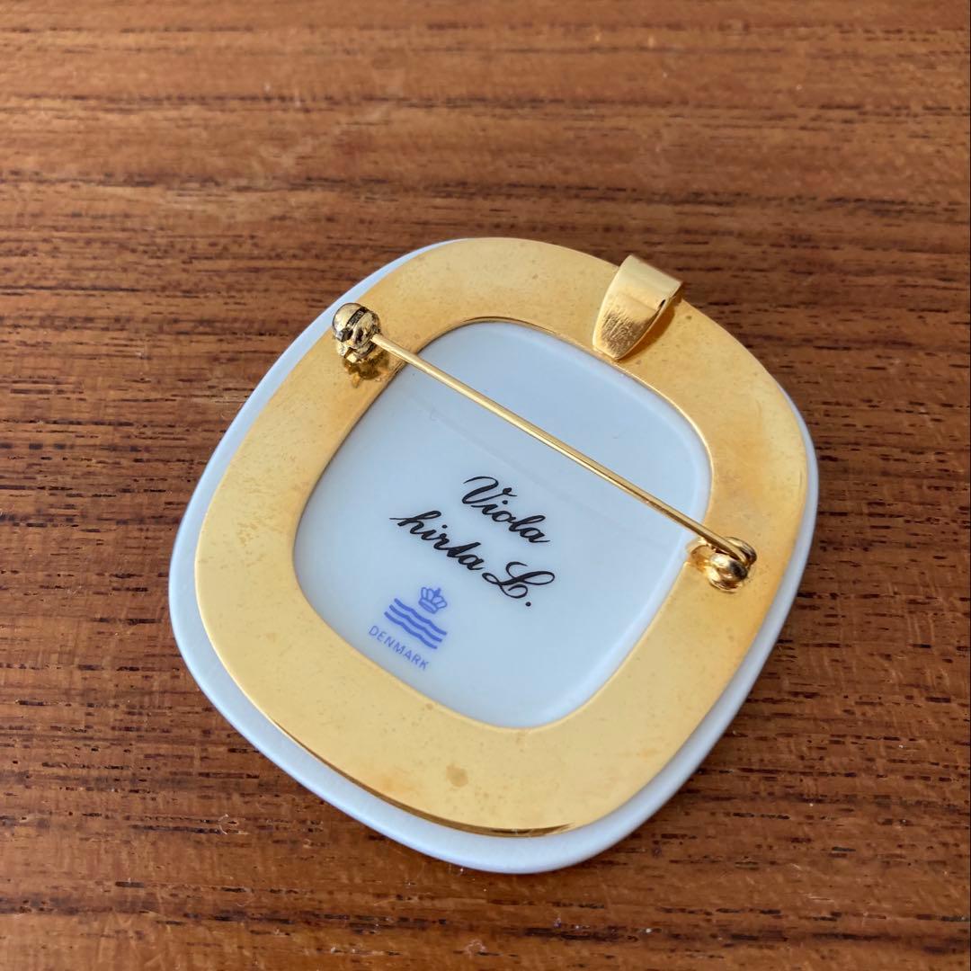 ◆ ロイヤルコペンハーゲン ブローチ フローラダニカ ◆