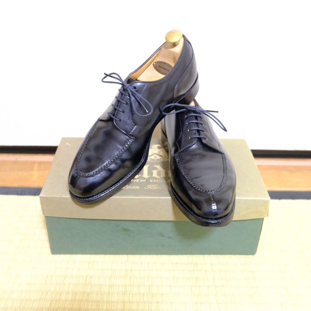 旧ロゴ エドワードグリーンDoversブラック6E 32 英国製