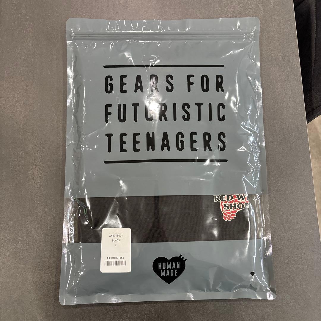 HUMAN MADE レッドウイング　ブラック Tシャツ