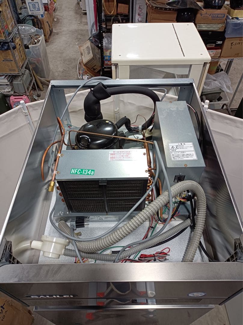 [八6762]GALILEI 2023年製 業務用冷凍庫 GRD-062FM