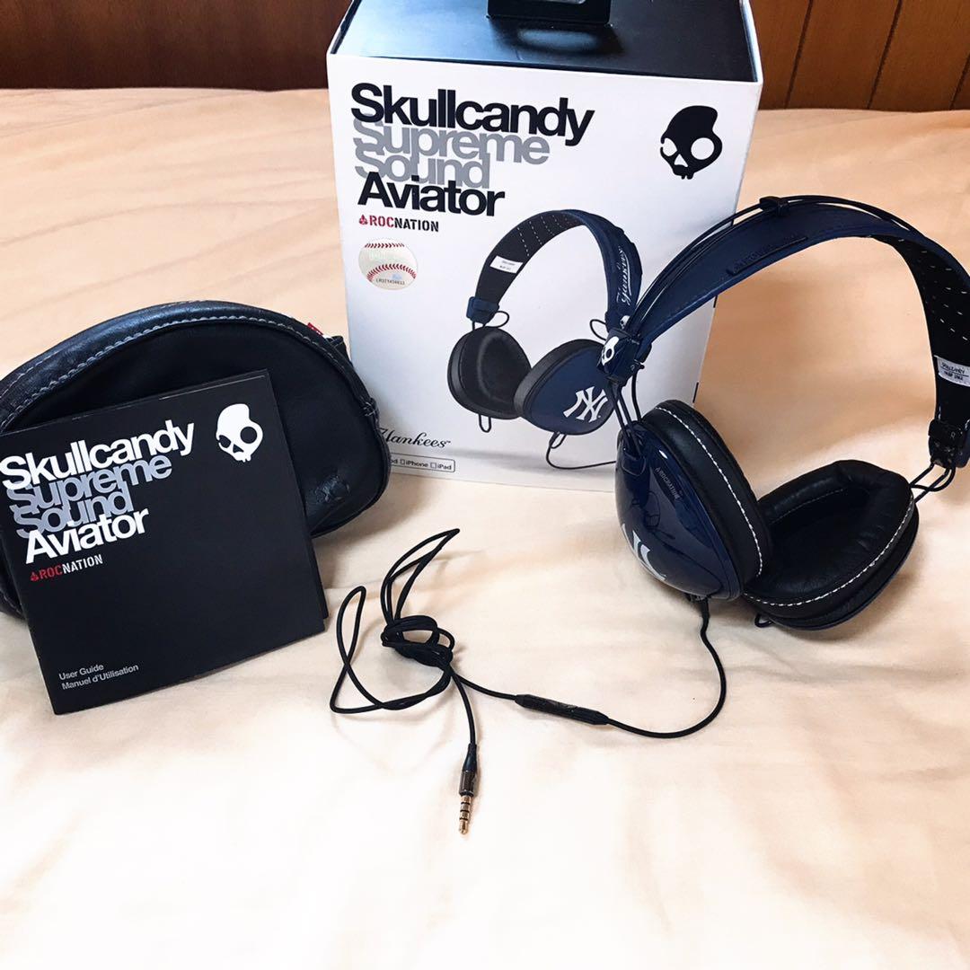 NY ニューヨークヤンキース ヘッドフォン