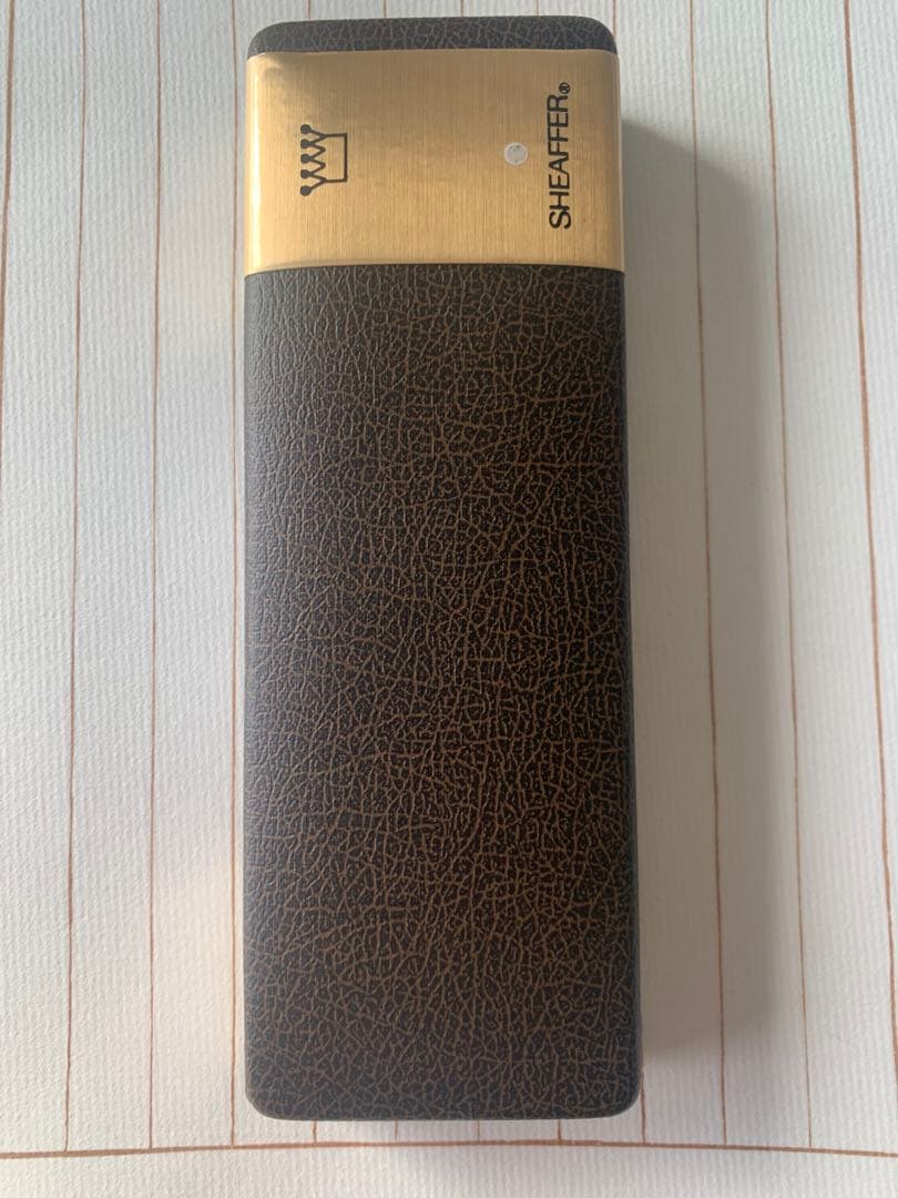 極めて希少 Sheaffer インペリアル シルバー 万年筆 ダイヤ付きクリップ