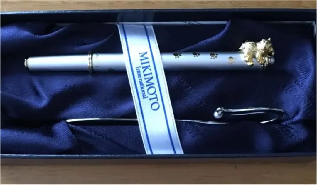 真珠ボールペン＆ブックマーク MIKIMOTO  新品