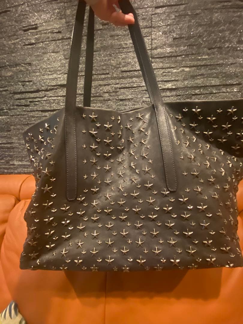【ロペ】JIMMY CHOO スタッズトートバッグ