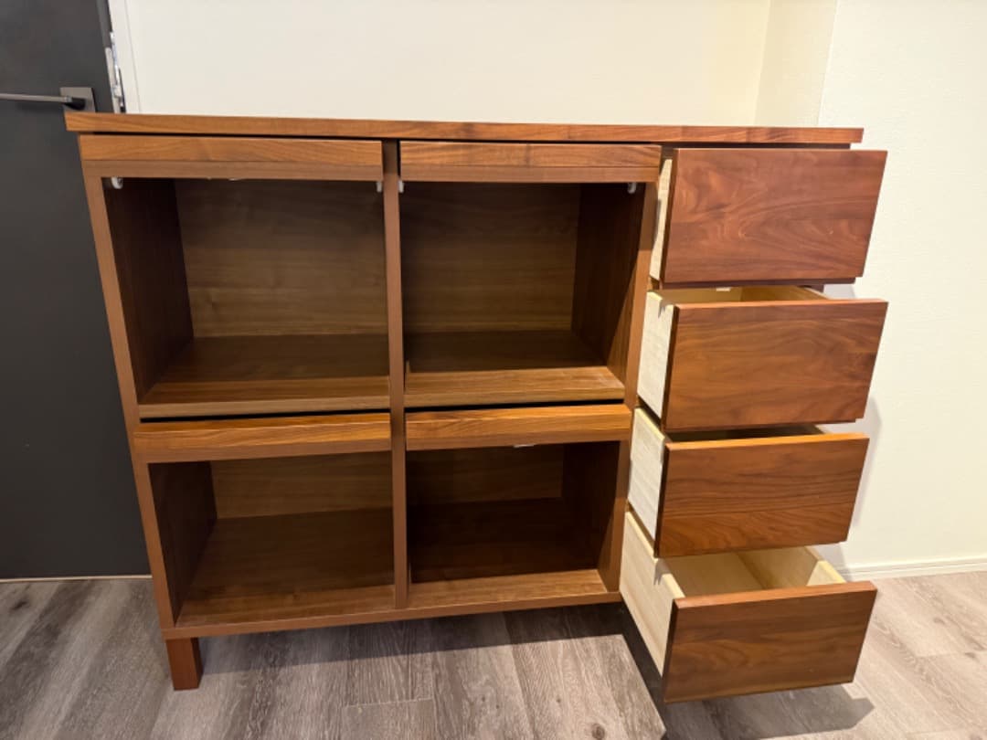 高野木工　レッチェ 105マガジンラック ウォルナット