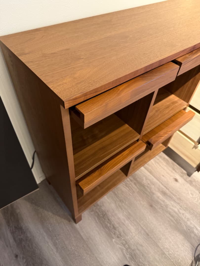 高野木工　レッチェ 105マガジンラック ウォルナット