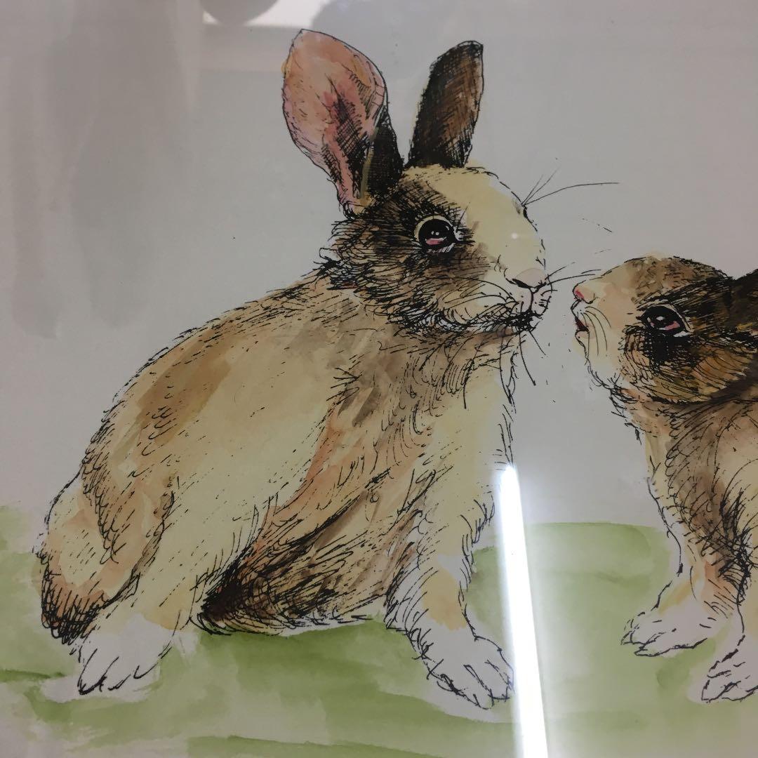 0480　新宅光男  卯 うさぎ   太陽美術協会 会友