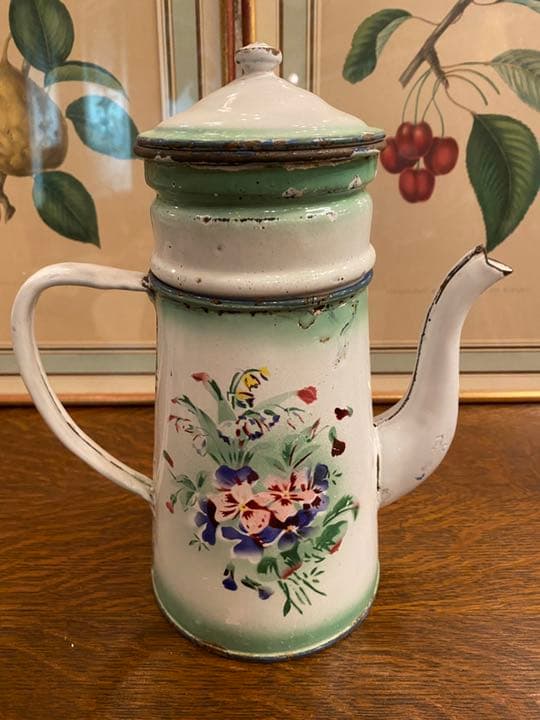 フレンチアンティーク　コーヒーポット JAPY