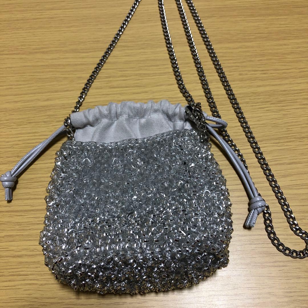 完売　人気色　アンテプリマ　セッキエロ　ミニトゥーラショルダー　シルバー