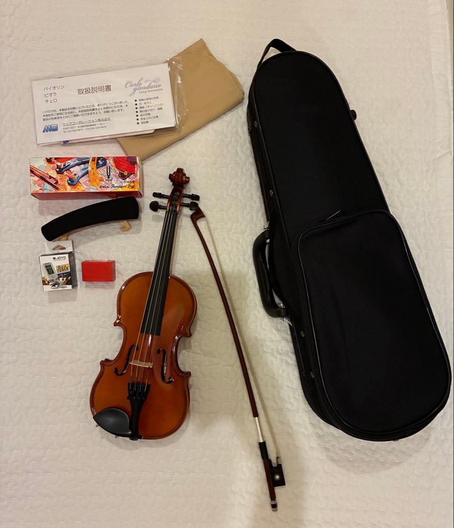 バイオリン 1/10サイズ カルロジョルダーノ【7点セット】