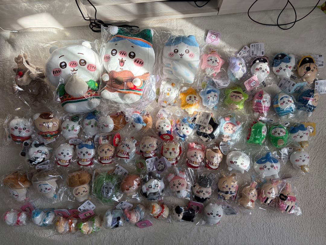 ちいかわ　マスコット大量まとめ売り（62点）