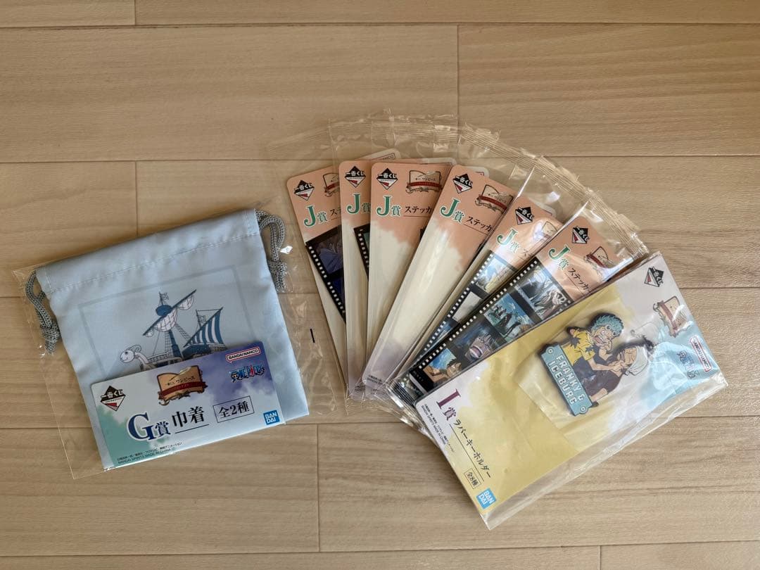 て*む様 ワンピース 一番くじ A賞B賞E賞 G賞 H賞 I賞J賞ラストワン賞