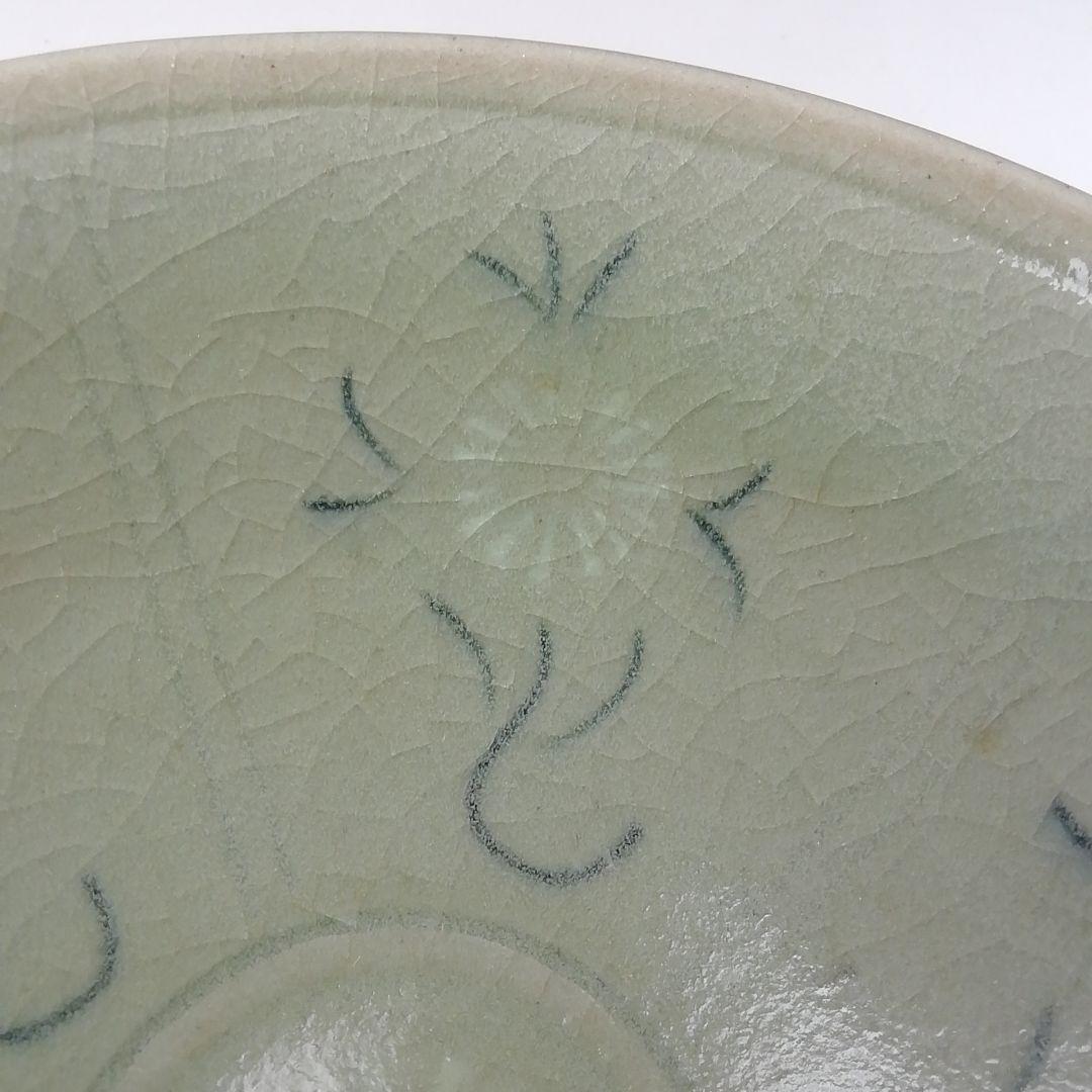 Ｔ４００　茶碗　『高麗写　平茶碗』『清峰 造』　共箱　抹茶碗　茶道具