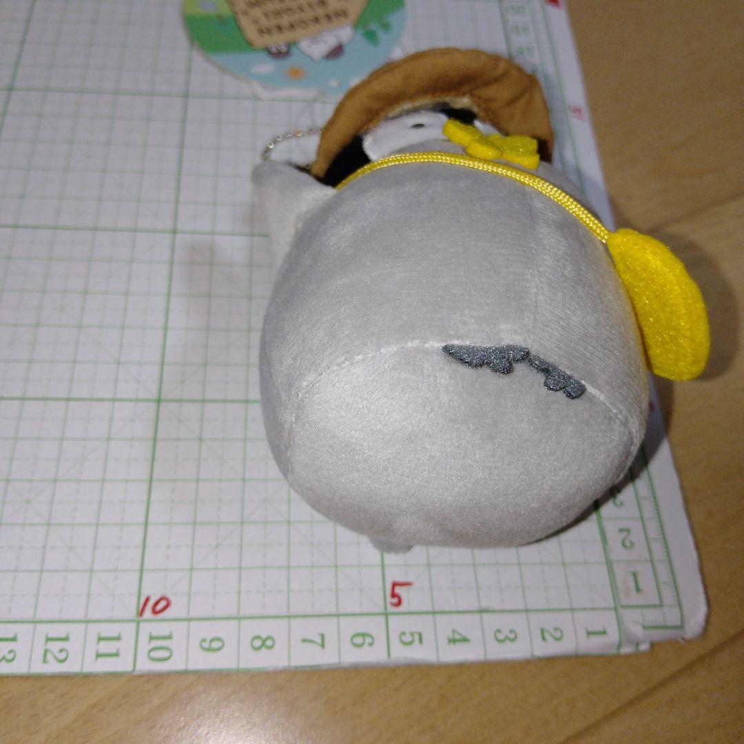 ねこぺん日和展ぬいぐるみ　限定　ねこくん　ペンちゃんマスコットぬいぐるみ