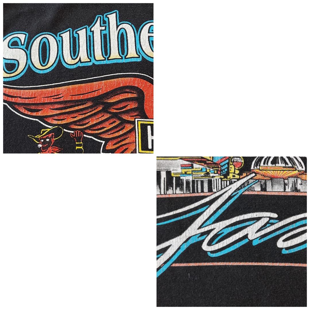 ハーレーダビッドソン ノースリーブTシャツ 00s USA製 L 黒 14742