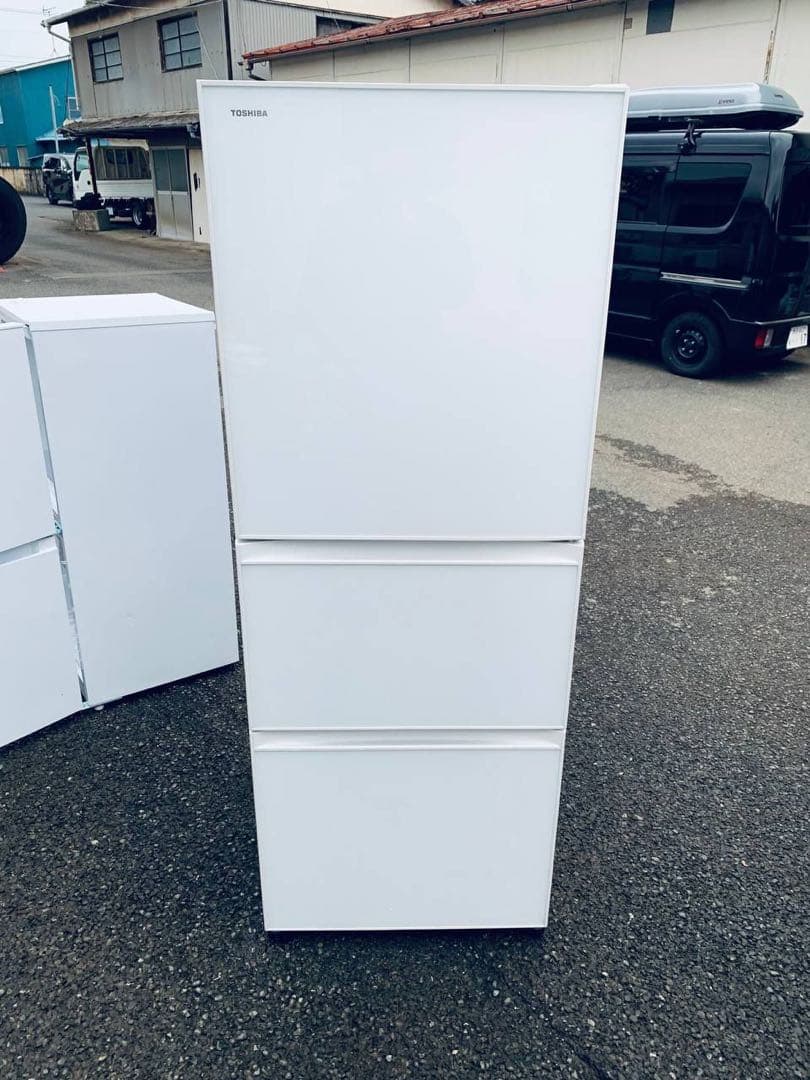 送料設置無料　TOSHIBA ノンフロン冷凍冷蔵庫 GR-M33SXV