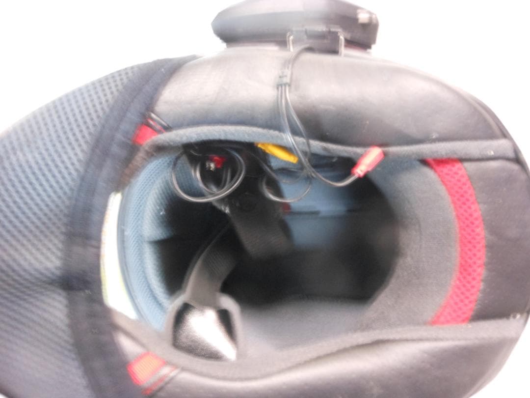 SHOEI フルフェイスヘルメット 黒/紫 ペイズリー　サイズ・S