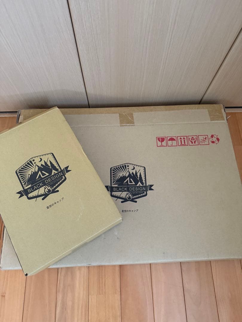 ブラックデザイン ハレテーブル アイアンプレート×2 BLACK DESIGN