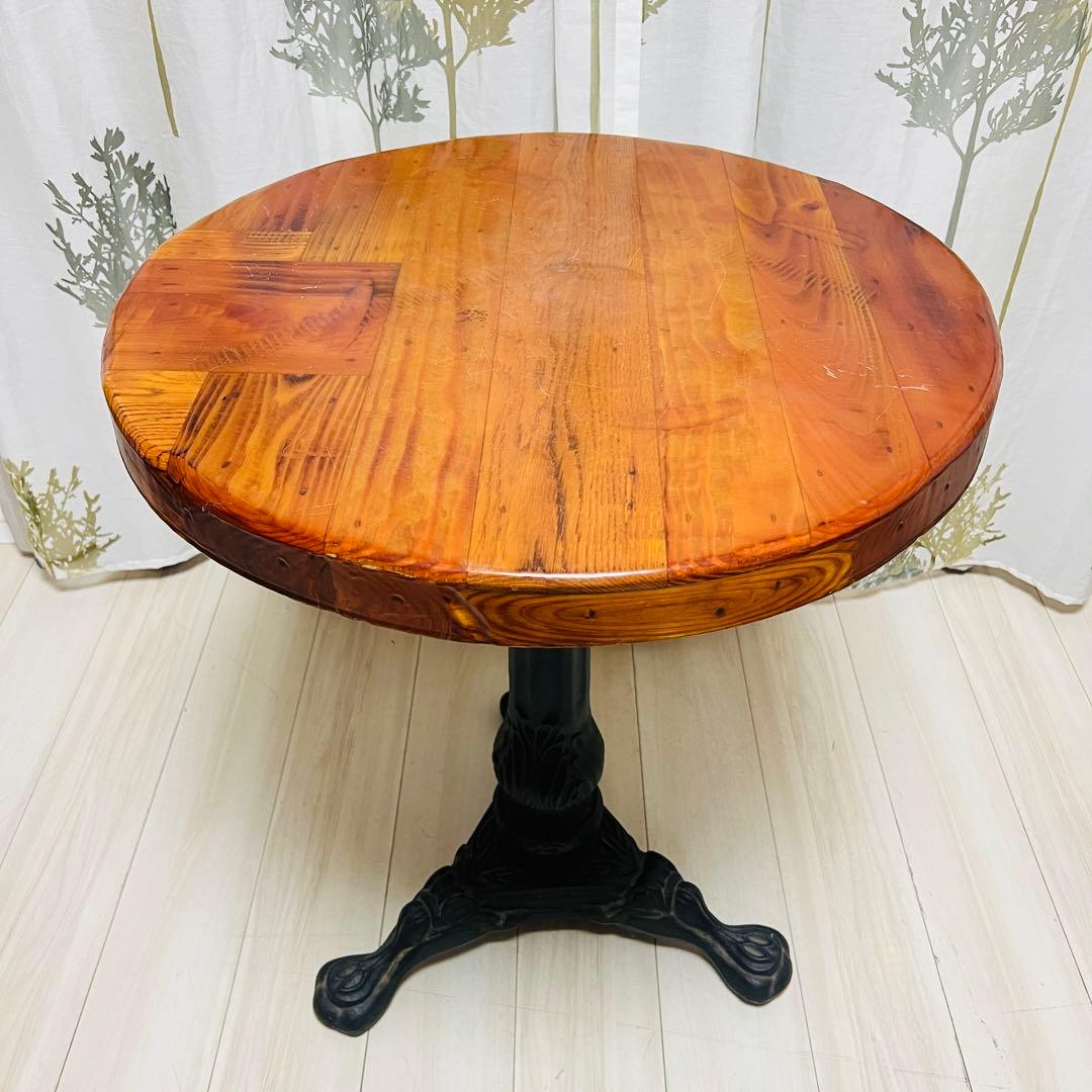 コーヒーテーブル　丸テーブル