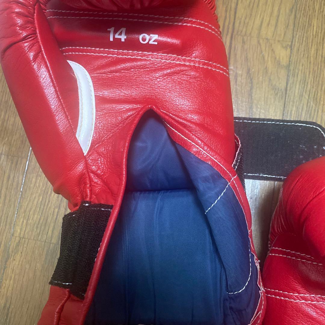 Winning ボクシンググローブ 14 OZ 赤
