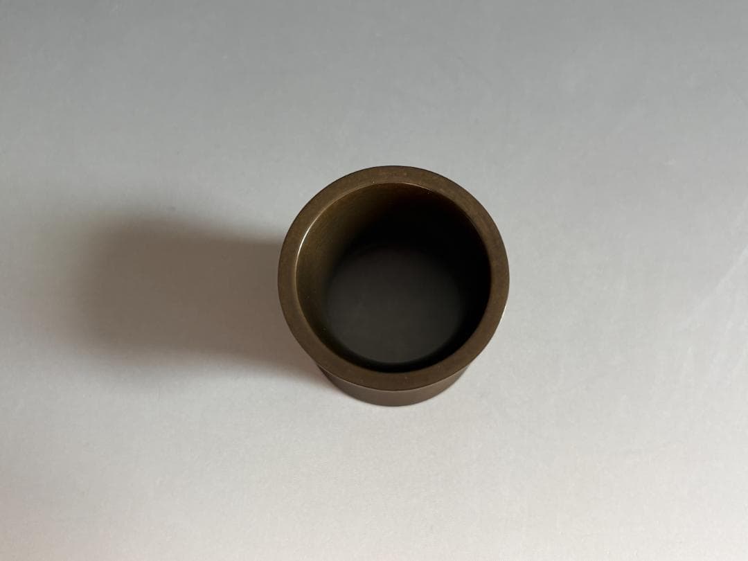 15代大西清右衛門　浄心　松竹梅　唐銅　蓋置　茶道具