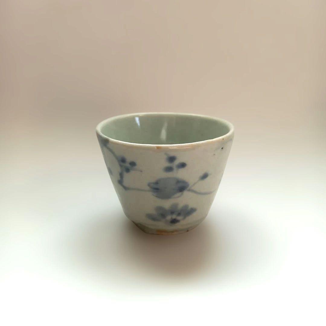 古伊万里　そば猪口　ソバ猪口　染め付け　古道具　アンティーク