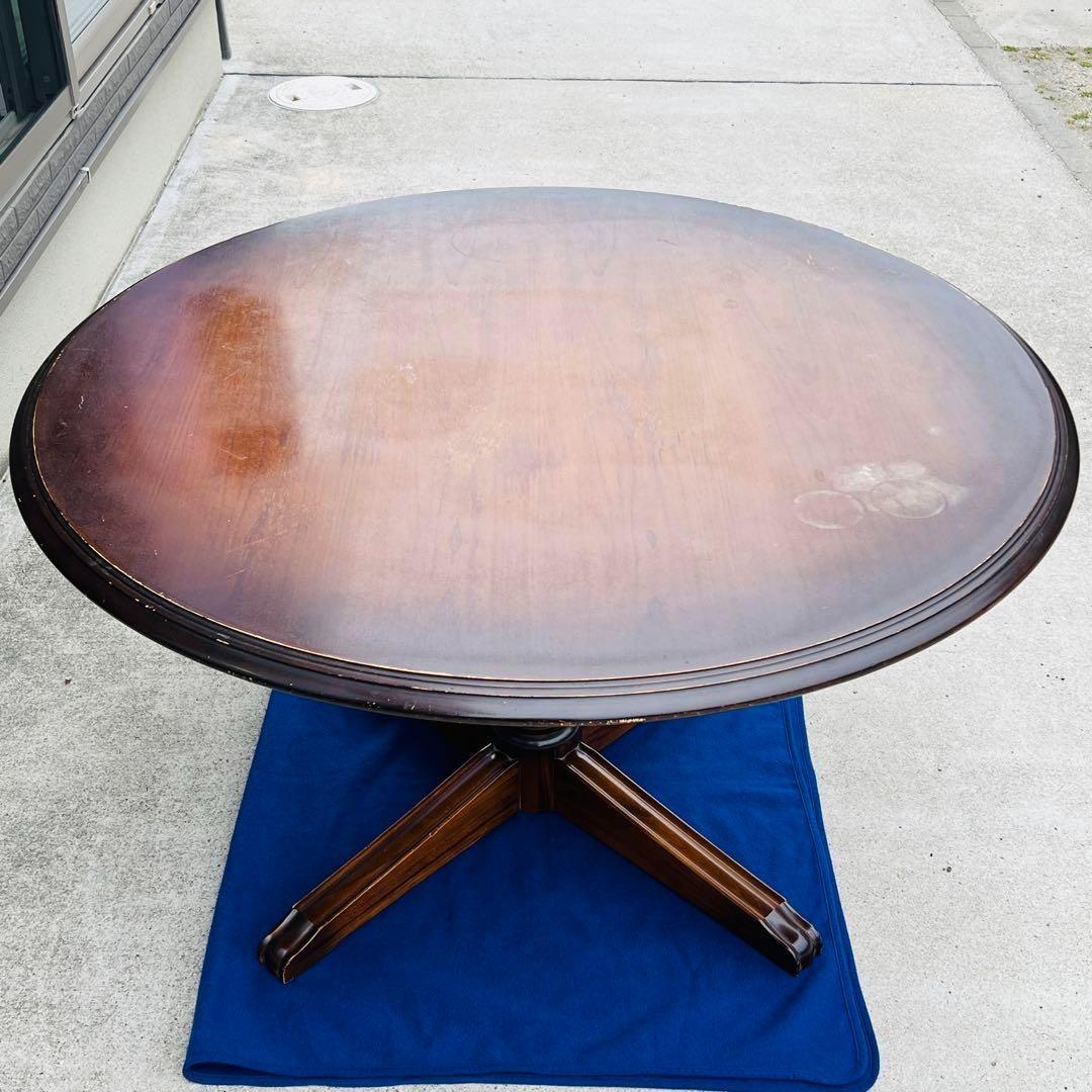 カリモク 丸テーブル 幅120 ダイニングテーブル 円形テーブル 円卓