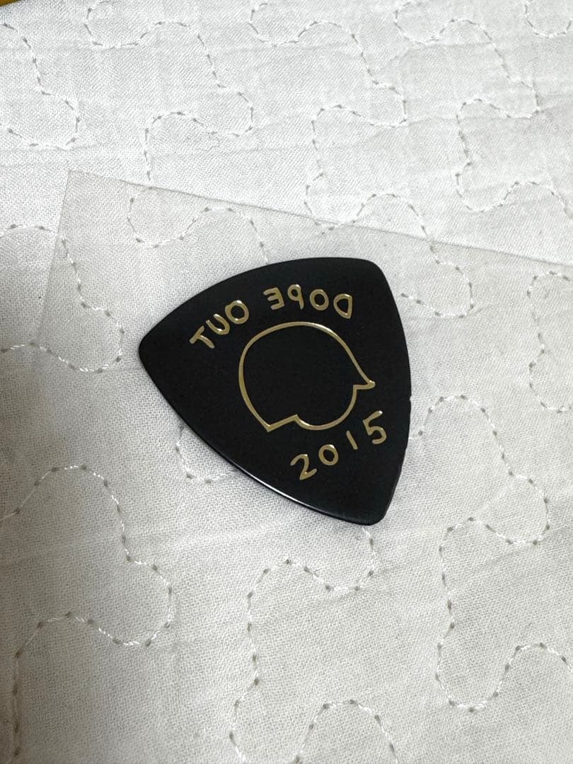 YUKI 本人使用 ギター ピック 2015  Out ツアー