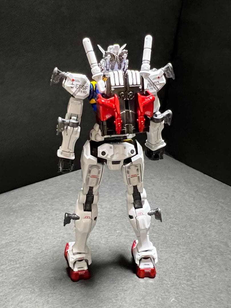 HG 1/144 赤いガンダム　白いガンダム　塗装完成品2機セット