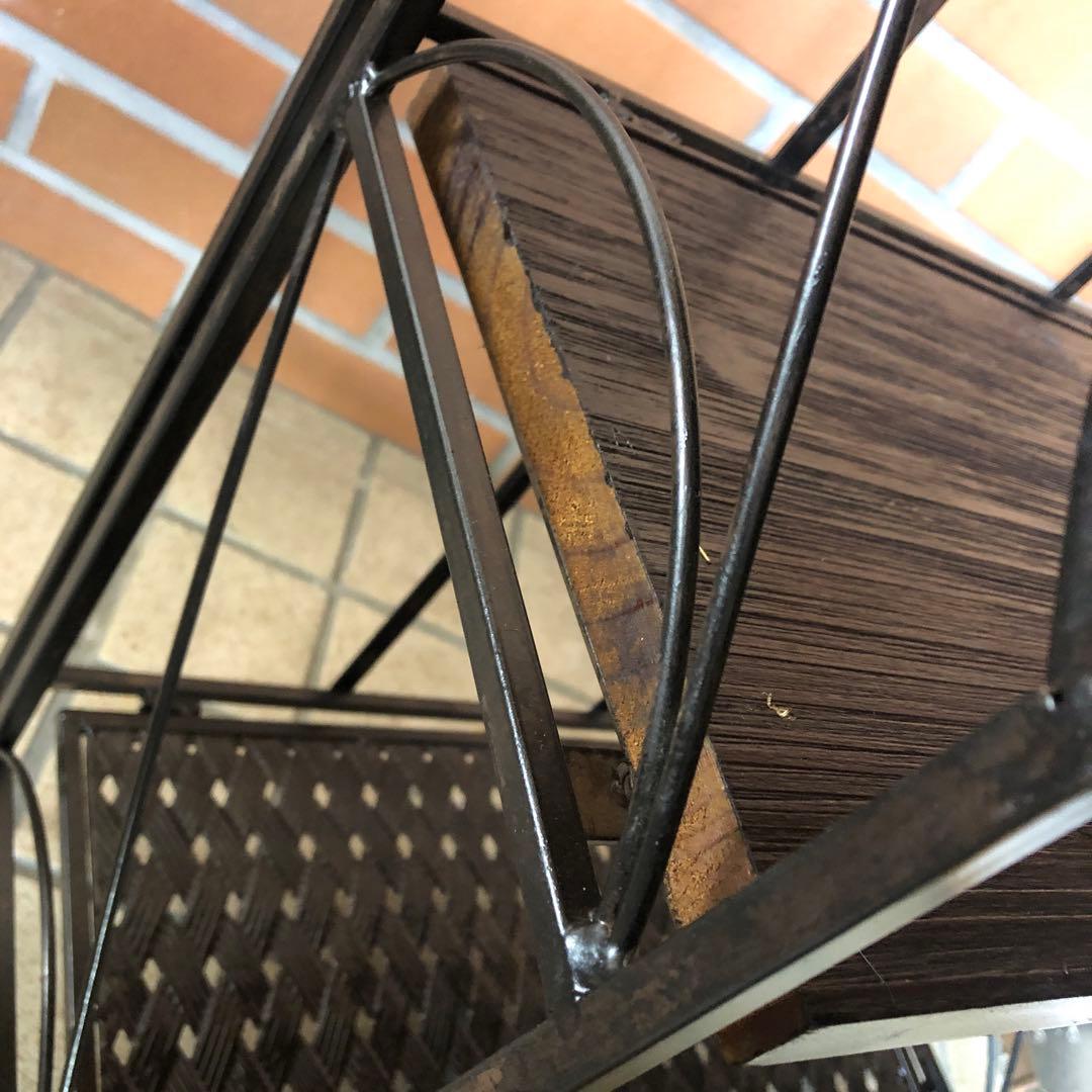 アイアンラック　ガーデニング雑貨アンティーク　フラワースタンド　プランターラック