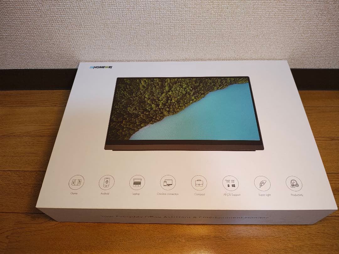 EWEI 4K 有機EL OLED モバイルモニター O133NSL