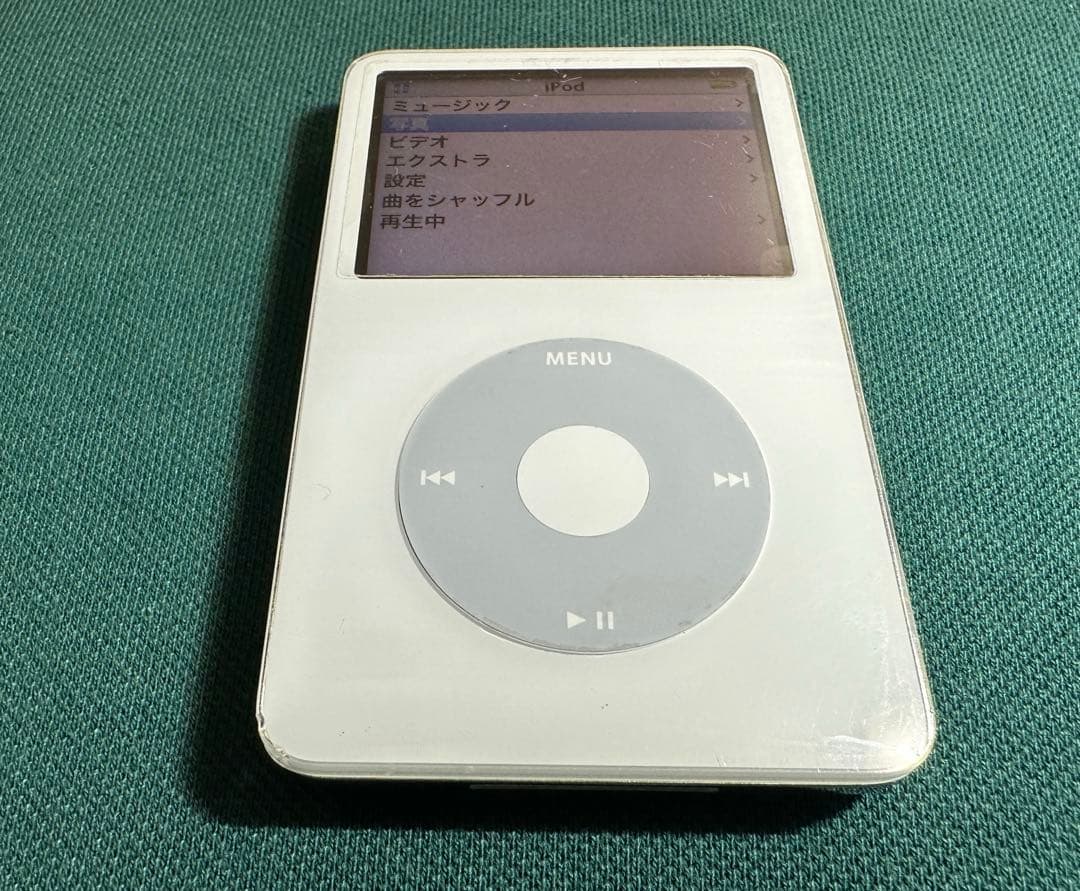 きれいiPod Classic 5.5世代 MA444 30GB新品のバッテリー