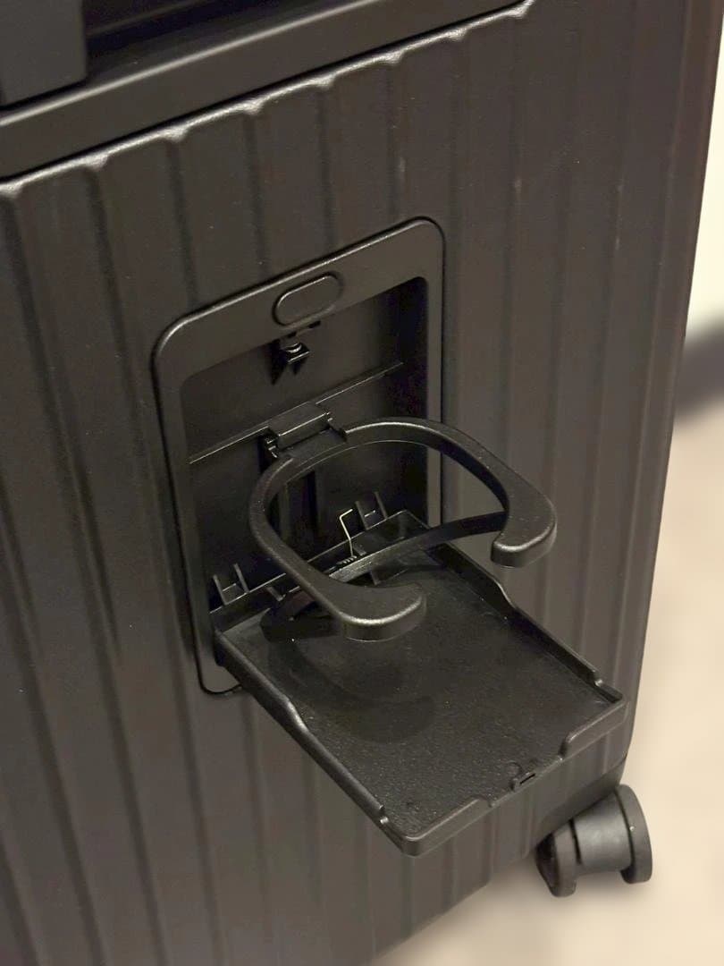 リベティ多機能キャリーケース【マットブラックSサイズ】A50