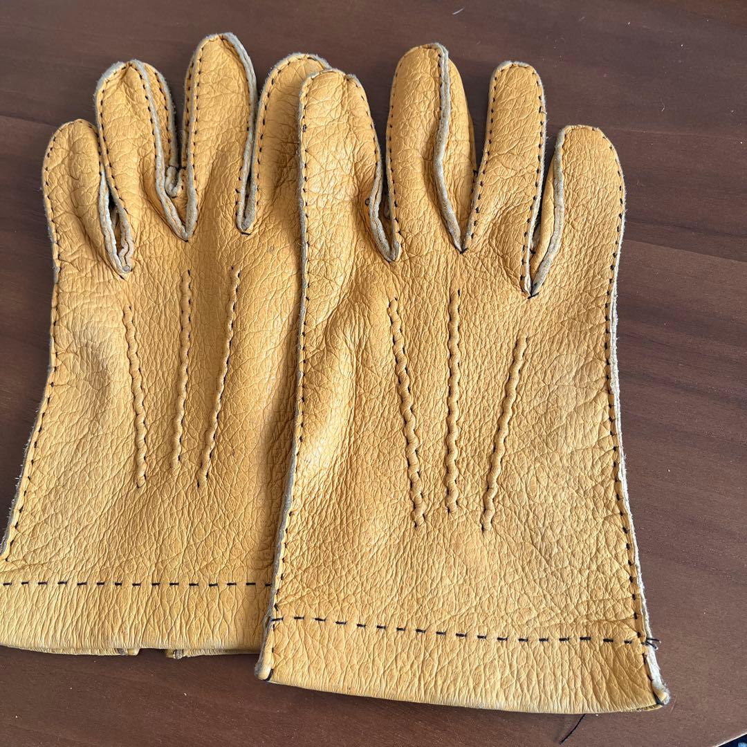 DENTS ペッカリーコルク 手袋