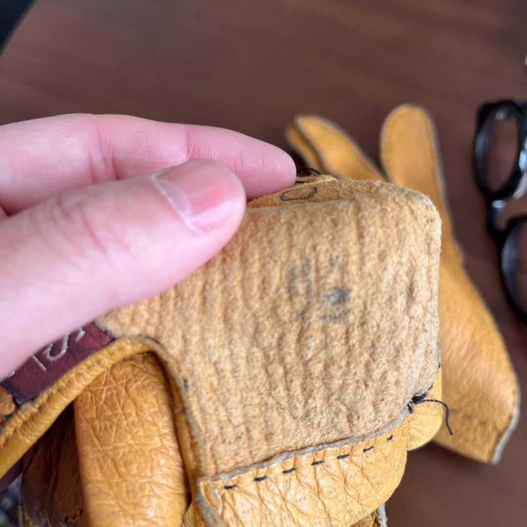 DENTS ペッカリーコルク 手袋