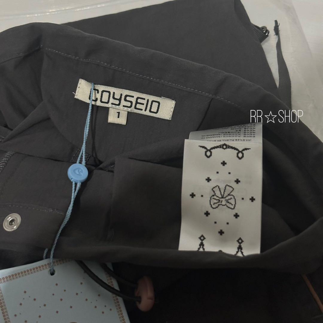 coyseio パンツ Strap Line Pants Grey 1サイズr4