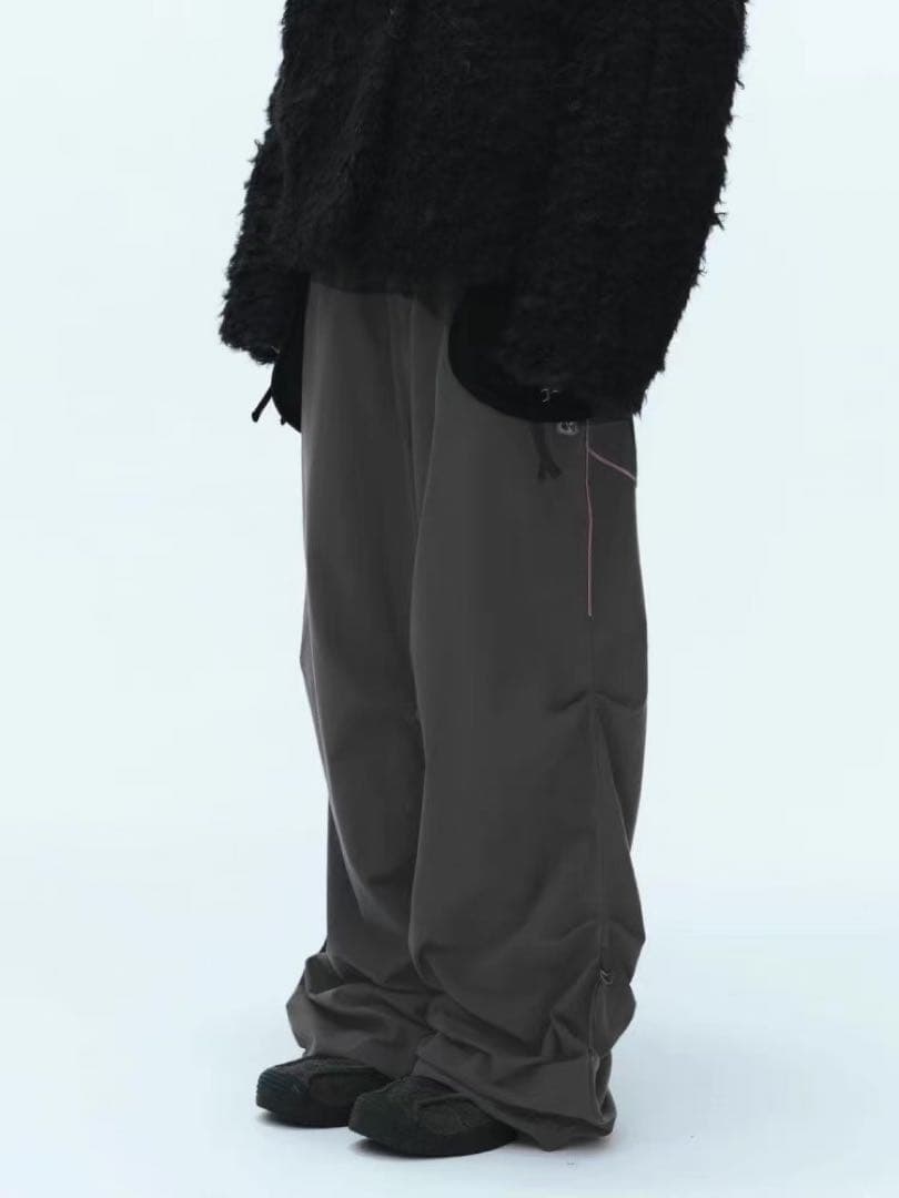 coyseio パンツ Strap Line Pants Grey 1サイズr4