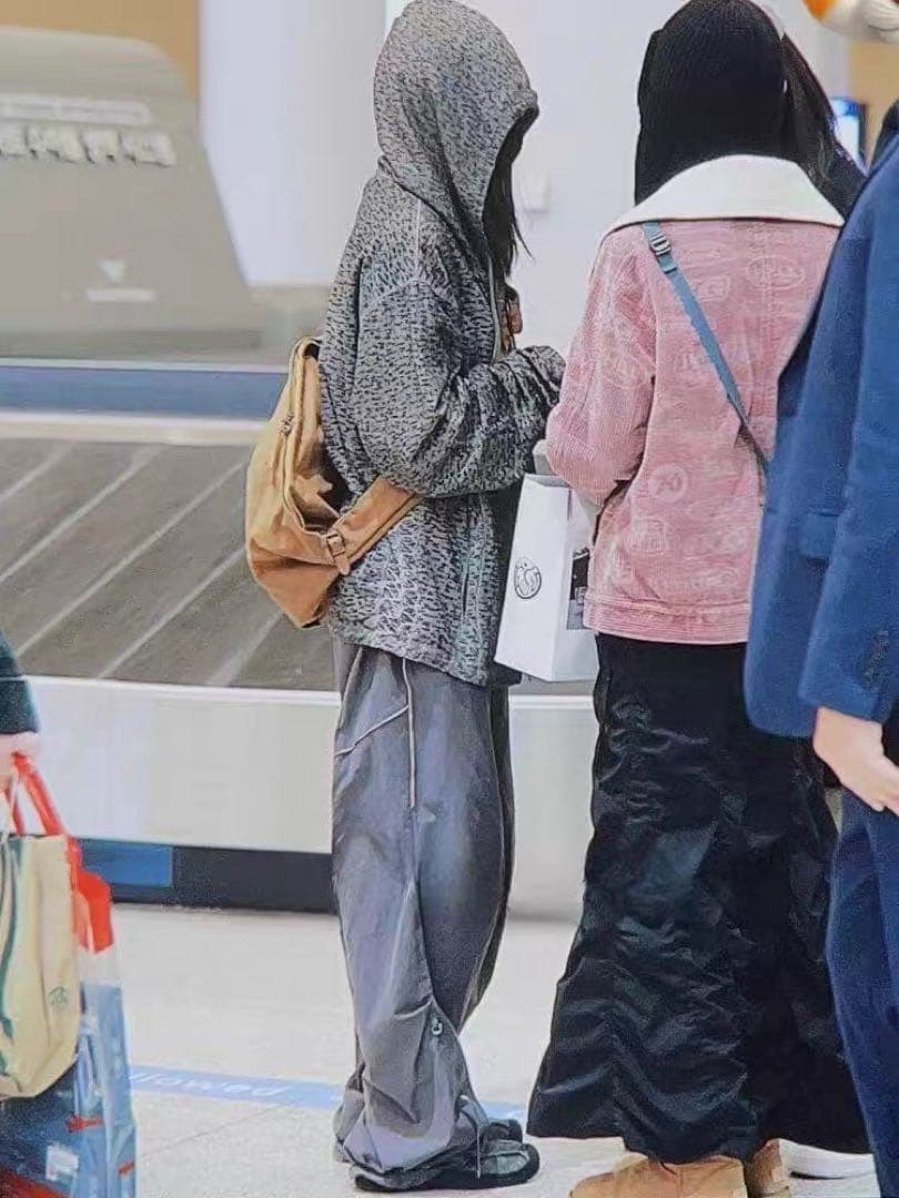 coyseio パンツ Strap Line Pants Grey 1サイズr4