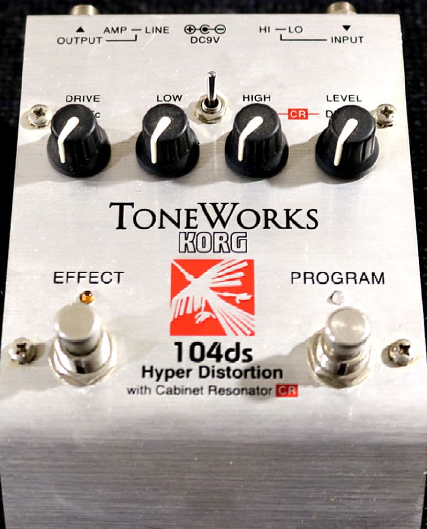 ■KORG  104DS ディストーション