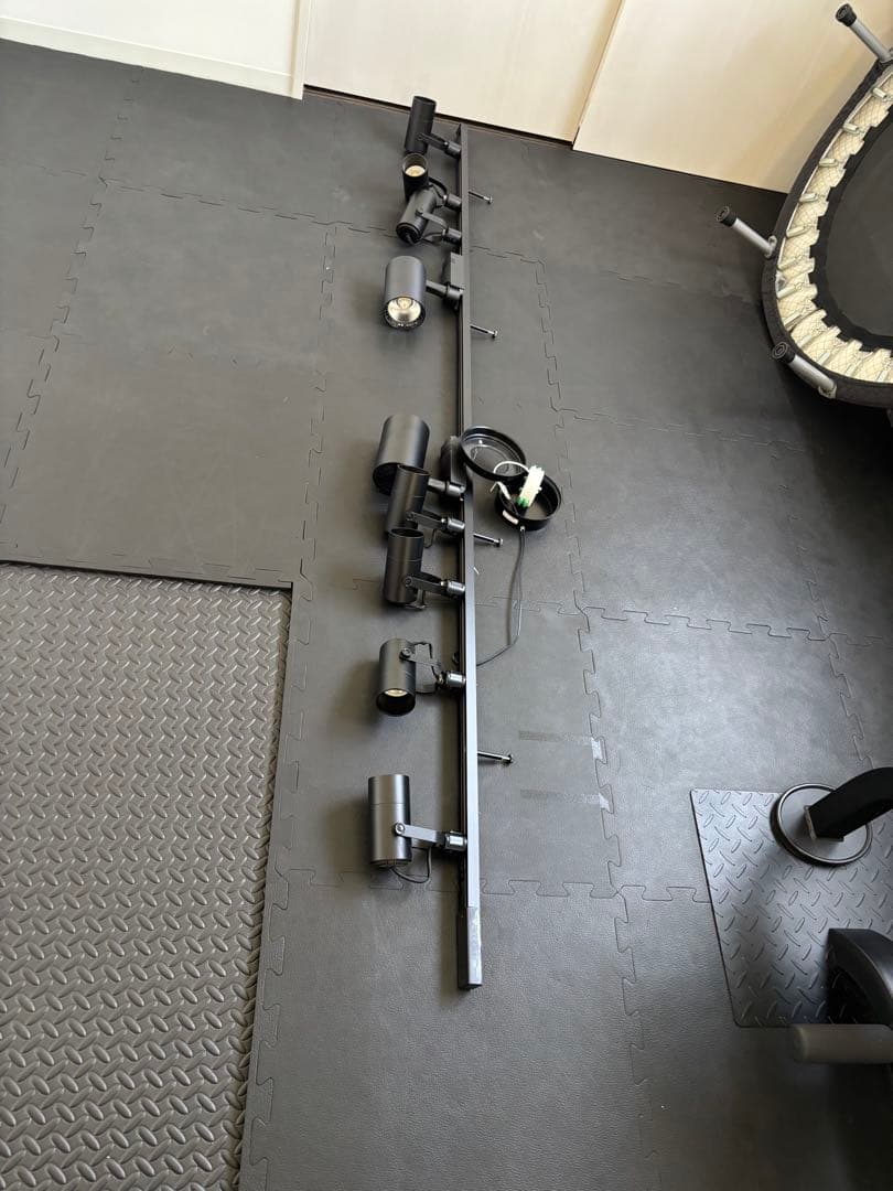 ダクトレール2m10cm 黒