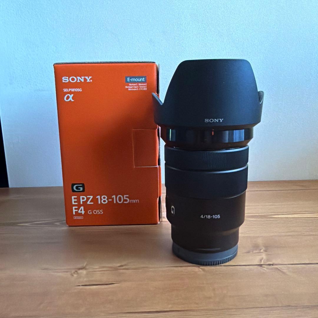 SONY E PZ 18-105mm F4 G OSS レンズ