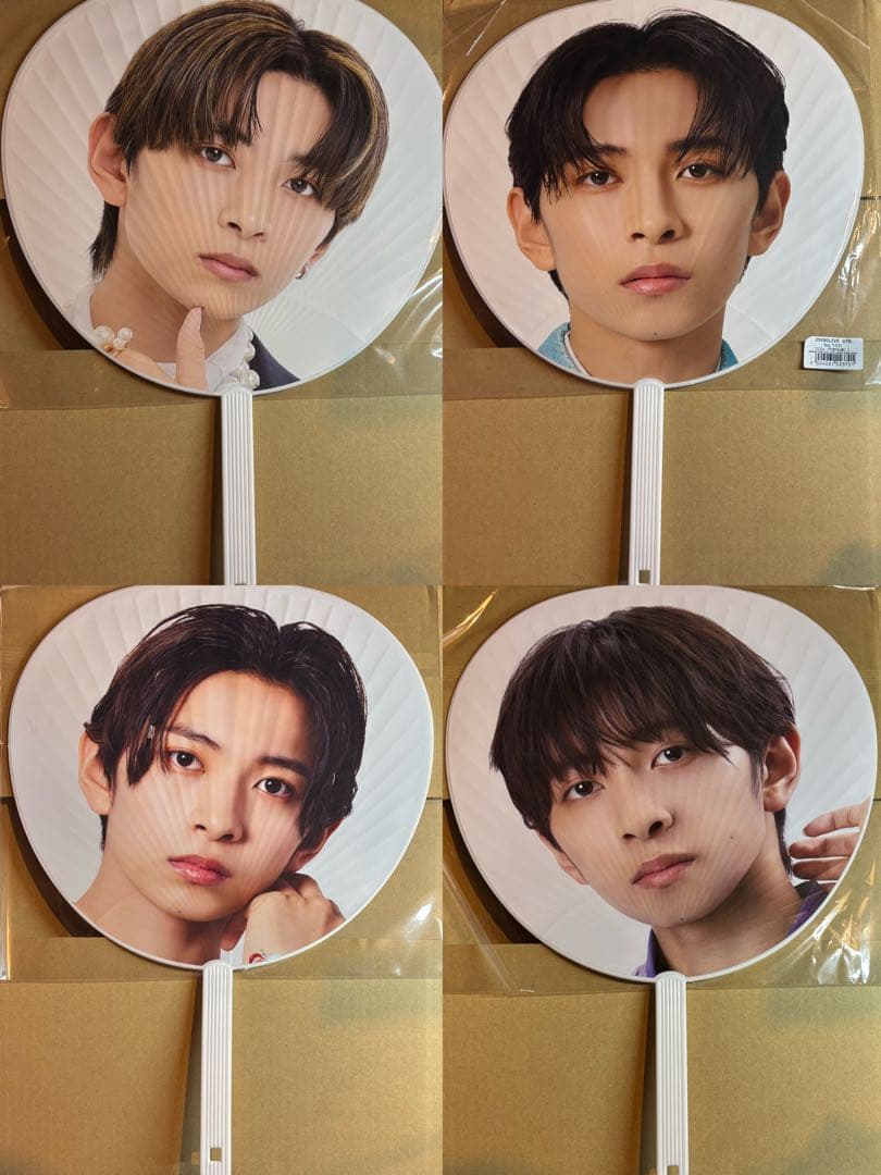 ICEx 竹野世梛 うちわ 4枚