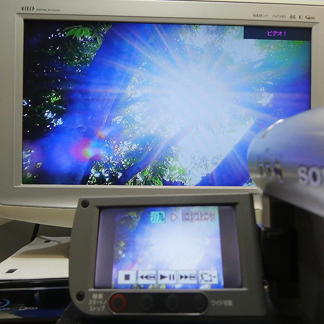 動作品ソニー DCR-HC46 Mini DVビデオカメラ DVDダビングに最適